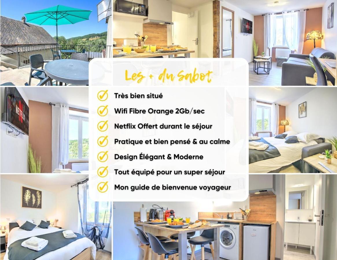 Le Sabot - Netflix/Wi-Fi Fibre/Terasse - 4 Pers Apartment Banassac Ngoại thất bức ảnh