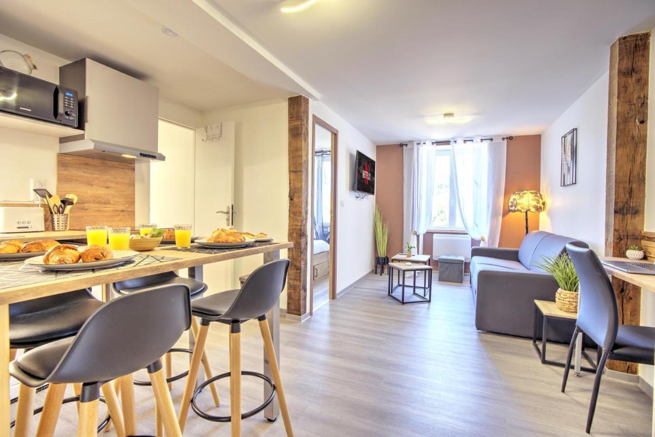 Le Sabot - Netflix/Wi-Fi Fibre/Terasse - 4 Pers Apartment Banassac Ngoại thất bức ảnh