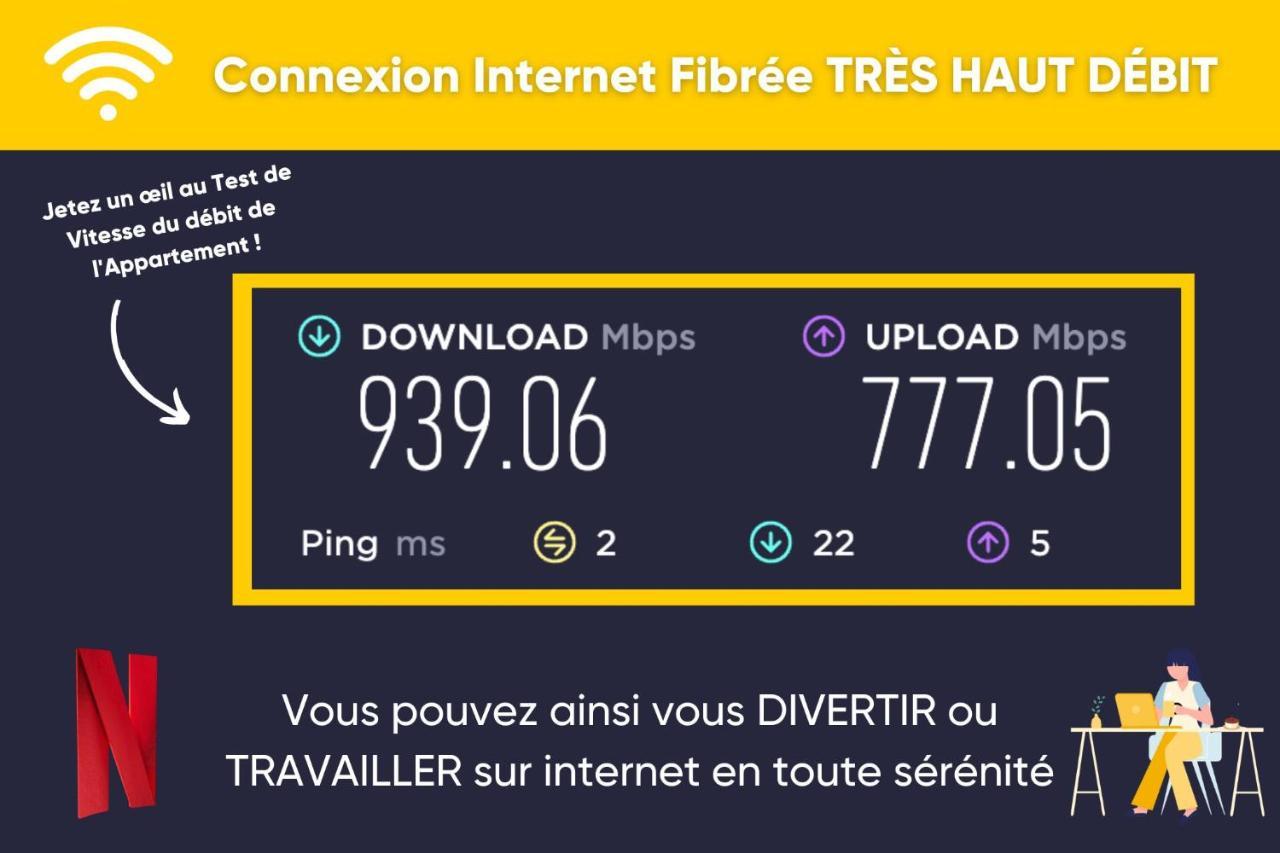 Le Sabot - Netflix/Wi-Fi Fibre/Terasse - 4 Pers Apartment Banassac Ngoại thất bức ảnh